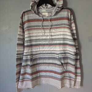Lucky Brand Men's XL Sweater Gray Hoodie